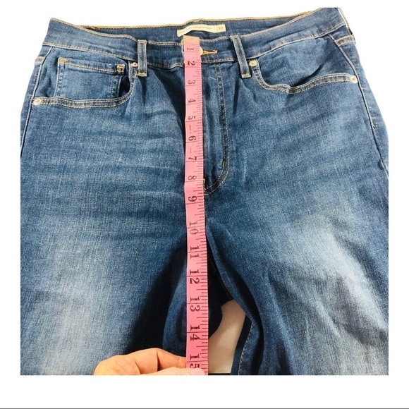 Levi’s Mile High Jeans 30 High Rise retro 90s Y2K YKK retro vintage style - Picture 9 of 12